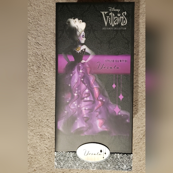 Disney Store Villains Designer Collection URSULA Doll - Picture 10 of 11